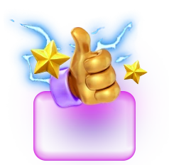 Easy access icon for casino navigation.